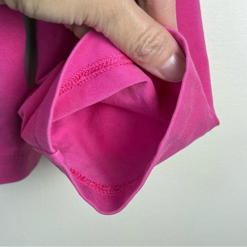 CHAPS Womens Vibrant Pink Jacket sz Large Cotton Soft Stretch Casual Preppy‎ - Picture 6 of 14
